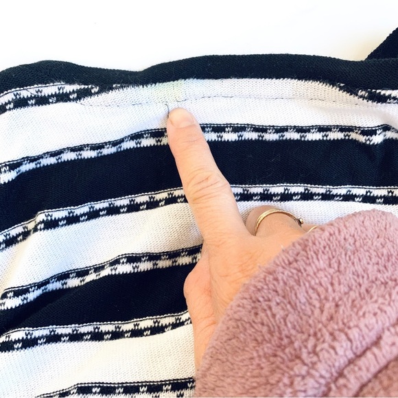 BALMAIN horizontal-stripe pattern short-sleeve top - Picture 12 of 12